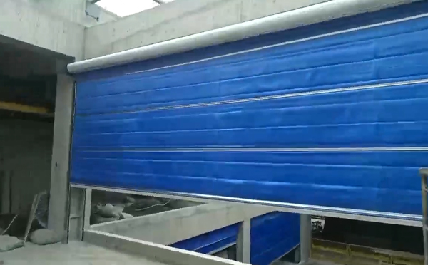 大型物流园区完成汉中防火门整体安装工程